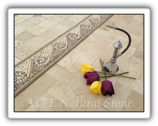 Travertine Borders