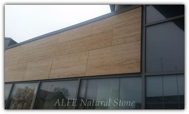 Vein Cut Travertine tiles for walls