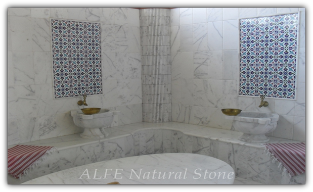 White Marble Baths