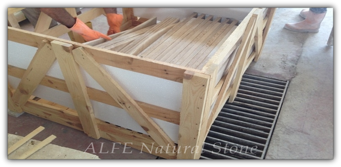 travertine crates