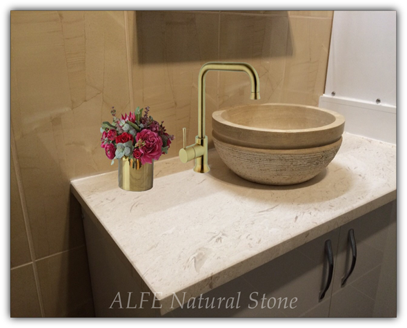 Travertine Bathroom Sink 5