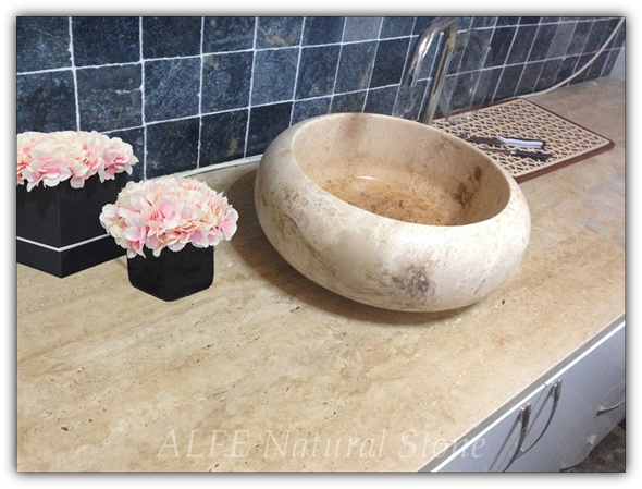 Travertine Kitchen Sink 7