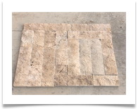 7,99 USD/SQM Splitface Travertine 10xFL