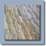 Split Face and Tumbled Travertine