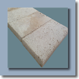 Travertine Tumbled Pavers